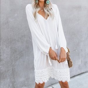VICI Woodstock Crochet Tassel Dress
